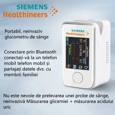 Versiunea 2024 3.0: tratament medical complet de înaltă precizie non-invaziv detectarea glucozei din sânge + detectarea tensiunii arteriale + detectarea oxigenului din sânge + detectarea acidului uric + monitorizarea ritmului cardiac